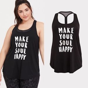 Torrid racerback active tank